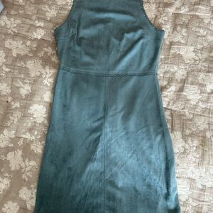 Soprano Teal Sleeveless Mini Dress